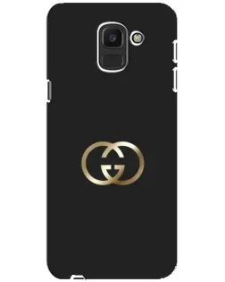 Чехол для Samsung Galaxy J6 2018 (J600F) с картинкой «Минимализм Gucci»