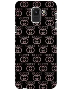 Чехол для Samsung Galaxy J6 2018 (J600F) с картинкой «Классическая монограмма Gucci»