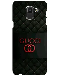 Чехол для Samsung Galaxy J6 2018 (J600F) с картинкой «Gucci — стеганый черный»
