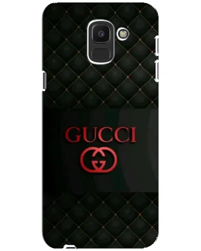 Чехол для Samsung Galaxy J6 2018 (J600F) с картинкой «Gucci — стеганый черный»