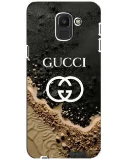 Чехол для Samsung Galaxy J6 2018 (J600F) с картинкой «Gucci — песчаные дюны»