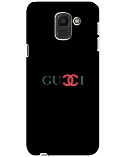 Чехол для Samsung Galaxy J6 2018 (J600F) с картинкой «Gucci — красный градиент»