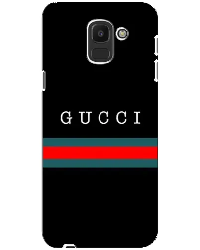 Чехол для Samsung Galaxy J6 2018 (J600F) с картинкой «Gucci — красный пояс»