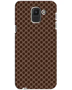 Чехол для Samsung Galaxy J6 2018 (J600F) с картинкой «Gucci — шоколадная сетка»