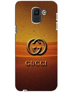 Чехол для Samsung Galaxy J6 2018 (J600F) с картинкой «Gucci — солнечный градиент»