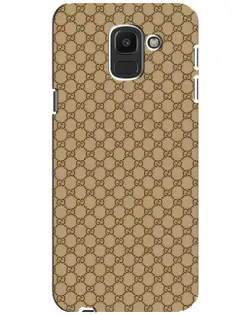 Чехол для Samsung Galaxy J6 2018 (J600F) с картинкой «Gucci — классический беж»