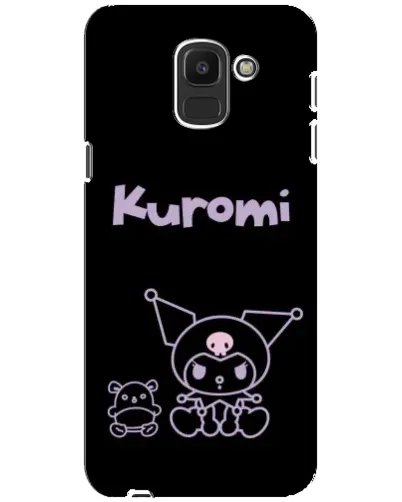 Чохол для Samsung Galaxy J6 2018 (J600F) з картинкою «Kuromi — чорний мінімалізм» Чохол для Samsung Galaxy J6 2018 (J600F) з картинкою «Kuromi — чорний мінімалізм»
