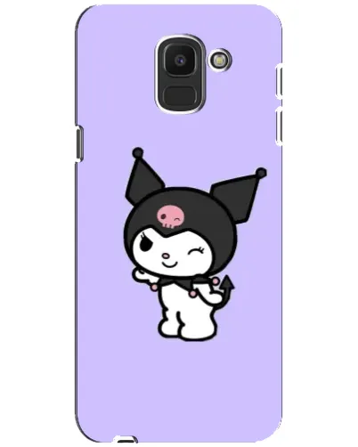 Чохол для Samsung Galaxy J6 2018 (J600F) з картинкою «Класична Kuromi» Чохол для Samsung Galaxy J6 2018 (J600F) з картинкою «Класична Kuromi»