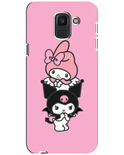 Чохол для Samsung Galaxy J6 2018 (J600F) з картинкою «Тріо My Melody та Kuromi» Чохол для Samsung Galaxy J6 2018 (J600F) з картинкою «Тріо My Melody та Kuromi»
