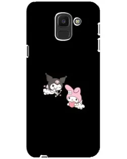 Чохол для Samsung Galaxy J6 2018 (J600F) з картинкою «My Melody та Kuromi»