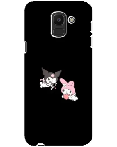Чохол для Samsung Galaxy J6 2018 (J600F) з картинкою «My Melody та Kuromi» Чохол для Samsung Galaxy J6 2018 (J600F) з картинкою «My Melody та Kuromi»