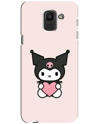 Чохол для Samsung Galaxy J6 2018 (J600F) з картинкою «Kuromi та серце» Чохол для Samsung Galaxy J6 2018 (J600F) з картинкою «Kuromi та серце»