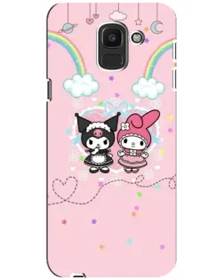 Чохол для Samsung Galaxy J6 2018 (J600F) з картинкою «My Melody та Kuromi»