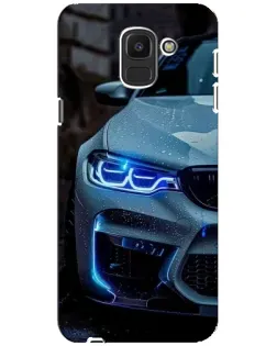 Чохол для Samsung Galaxy J6 2018 (J600F) з картинкою «Погляд BMW з синіми фарами» Чохол для Samsung Galaxy J6 2018 (J600F) з картинкою «Погляд BMW з синіми фарами»