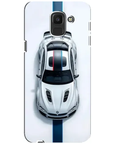 Чехол для Samsung Galaxy J6 2018 (J600F) с картинкой «Вид сверху — BMW M»