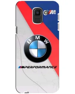 Чохол для Samsung Galaxy J6 2018 (J600F) з картинкою «BMW Performance стиль» Чохол для Samsung Galaxy J6 2018 (J600F) з картинкою «BMW Performance стиль»