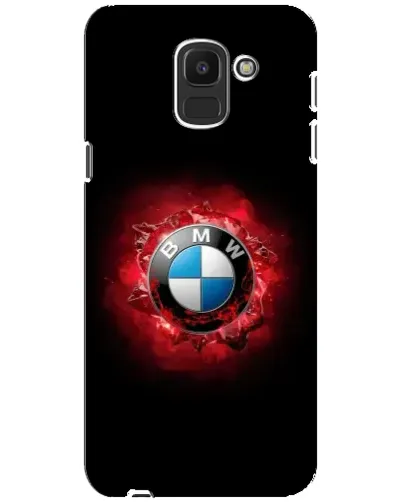 Чехол для Samsung Galaxy J6 2018 (J600F) с картинкой «Логотип BMW — вспышка»