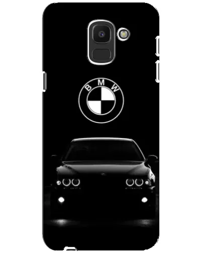 Чехол для Samsung Galaxy J6 2018 (J600F) с картинкой «BMW — взгляд из темноты»