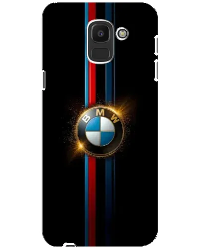 Чехол для Samsung Galaxy J6 2018 (J600F) с картинкой «BMW M-Power неон»