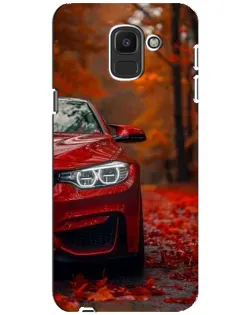 Чехол для Samsung Galaxy J6 2018 (J600F) с картинкой «Осенняя BMW M4»