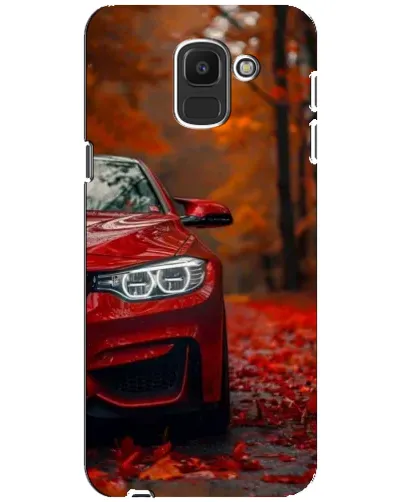 Чехол для Samsung Galaxy J6 2018 (J600F) с картинкой «Осенняя BMW M4»
