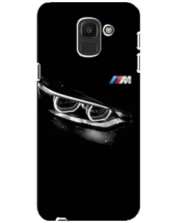 Чехол для Samsung Galaxy J6 2018 (J600F) с картинкой «BMW — взгляд тигра»