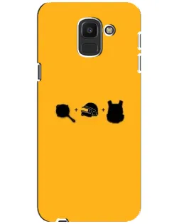 Чехол для Samsung Galaxy J6 2018 (J600F) с картинкой «BMW — современная классика»