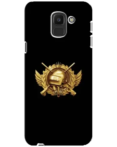 Чехол для Samsung Galaxy J6 2018 (J600F) с картинкой «PUBG — оранжевый градиент» Чехол для Samsung Galaxy J6 2018 (J600F) с картинкой «PUBG — оранжевый градиент»