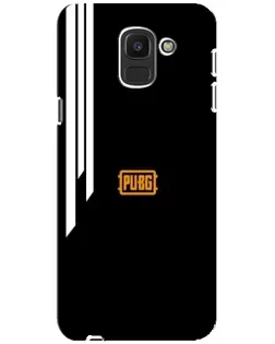 Чехол для Samsung Galaxy J6 2018 (J600F) с картинкой «PUBG — вертикальные линии»