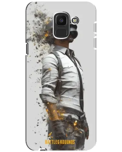 Чехол для Samsung Galaxy J6 2018 (J600F) с картинкой «PUBG — боец в пыли» Чехол для Samsung Galaxy J6 2018 (J600F) с картинкой «PUBG — боец в пыли»
