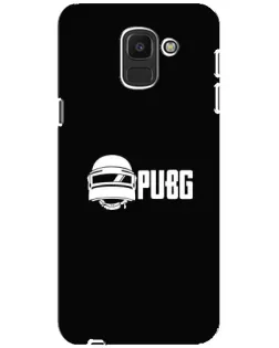 Чехол для Samsung Galaxy J6 2018 (J600F) с картинкой «PUBG — классический лого»