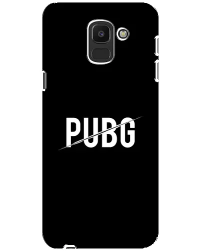 Чехол для Samsung Galaxy J6 2018 (J600F) с картинкой «PUBG — белый логотип» Чехол для Samsung Galaxy J6 2018 (J600F) с картинкой «PUBG — белый логотип»