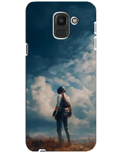 Чехол для Samsung Galaxy J6 2018 (J600F) с картинкой «Герой PUBG на скале» Чехол для Samsung Galaxy J6 2018 (J600F) с картинкой «Герой PUBG на скале»
