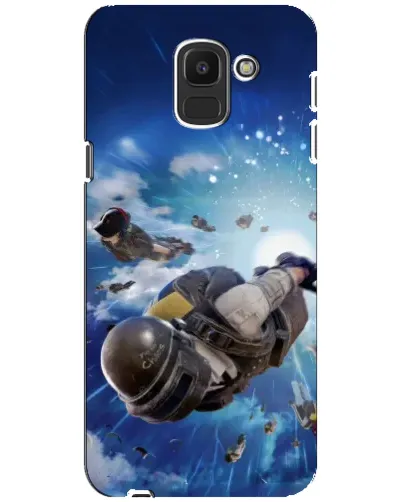 Чехол для Samsung Galaxy J6 2018 (J600F) с картинкой «Десант PUBG — прыжок» Чехол для Samsung Galaxy J6 2018 (J600F) с картинкой «Десант PUBG — прыжок»