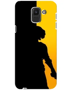 Чехол для Samsung Galaxy J6 2018 (J600F) с картинкой «Тень воина PUBG»