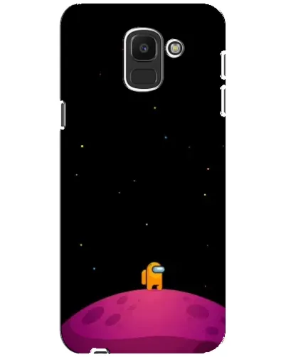 Чехол для Samsung Galaxy J6 2018 (J600F) с картинкой «Одинокий герой на планете»