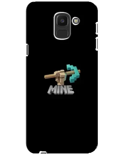 Чехол для Samsung Galaxy J6 2018 (J600F) с картинкой «Алмазная кирка»