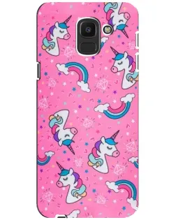 Чохол для Samsung Galaxy J6 2018 (J600F) з картинкою «Unicorn паттерн рожевий» Чохол для Samsung Galaxy J6 2018 (J600F) з картинкою «Unicorn паттерн рожевий»
