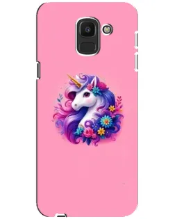 Чохол для Samsung Galaxy J6 2018 (J600F) з картинкою «Казковий єдиноріг»