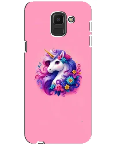 Чохол для Samsung Galaxy J6 2018 (J600F) з картинкою «Казковий єдиноріг»