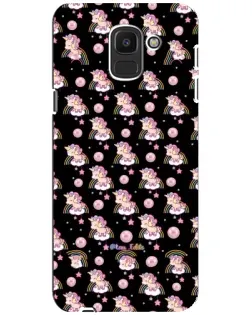 Чохол для Samsung Galaxy J6 2018 (J600F) з картинкою «Magic Unicorn паттерн»