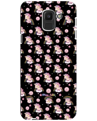 Чохол для Samsung Galaxy J6 2018 (J600F) з картинкою «Magic Unicorn паттерн»