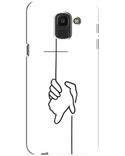 Чохол для Samsung Galaxy J6 2018 (J600F) з картинкою «Рука тримає» Чохол для Samsung Galaxy J6 2018 (J600F) з картинкою «Рука тримає»