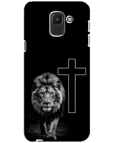 Чохол для Samsung Galaxy J6 2018 (J600F) з картинкою «Лев та Хрест» Чохол для Samsung Galaxy J6 2018 (J600F) з картинкою «Лев та Хрест»