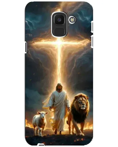 Чохол для Samsung Galaxy J6 2018 (J600F) з картинкою «Лев Юди та Світло» Чохол для Samsung Galaxy J6 2018 (J600F) з картинкою «Лев Юди та Світло»