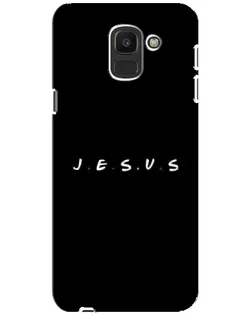 Чохол для Samsung Galaxy J6 2018 (J600F) з картинкою «Крапки віри J.E.S.U.S.»