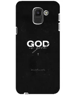 Чохол для Samsung Galaxy J6 2018 (J600F) з картинкою «GOD — Бог над усім»
