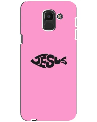 Чохол для Samsung Galaxy J6 2018 (J600F) з картинкою «Рожевий символ Jesus» Чохол для Samsung Galaxy J6 2018 (J600F) з картинкою «Рожевий символ Jesus»