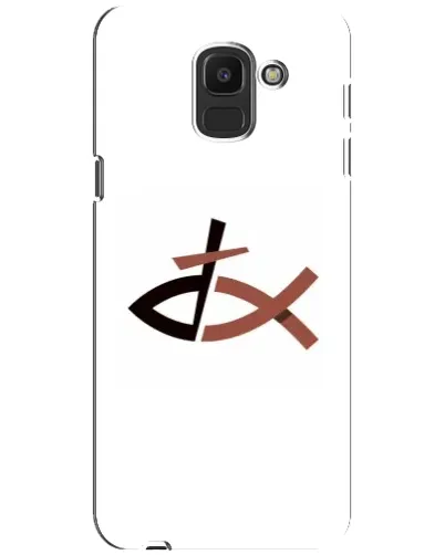 Чохол для Samsung Galaxy J6 2018 (J600F) з картинкою «Риба та хрест» Чохол для Samsung Galaxy J6 2018 (J600F) з картинкою «Риба та хрест»