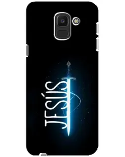 Чохол для Samsung Galaxy J6 2018 (J600F) з картинкою «Меч Духа Jesus»